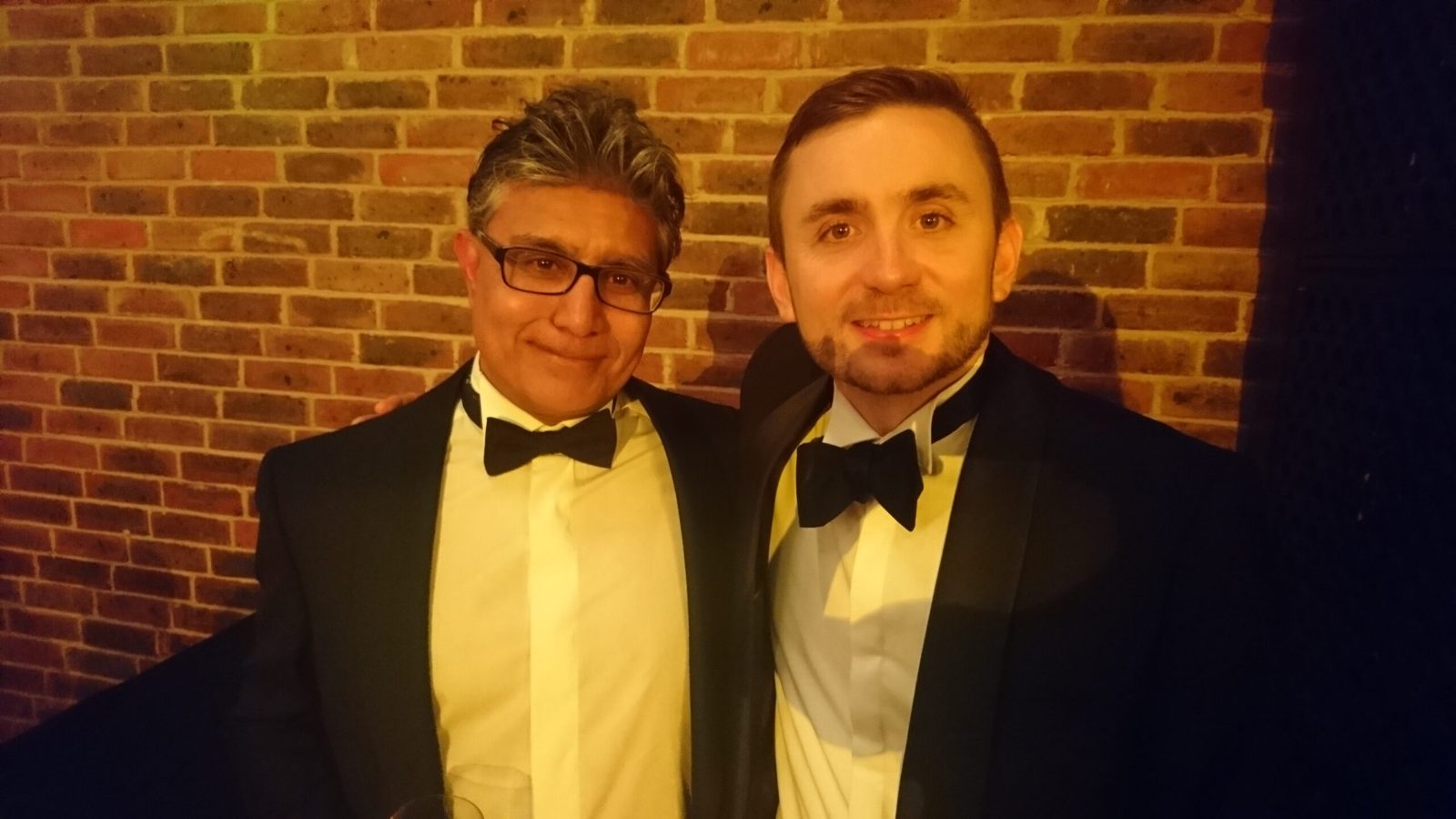 Kevin Durham at the large corporate awards gala dinner