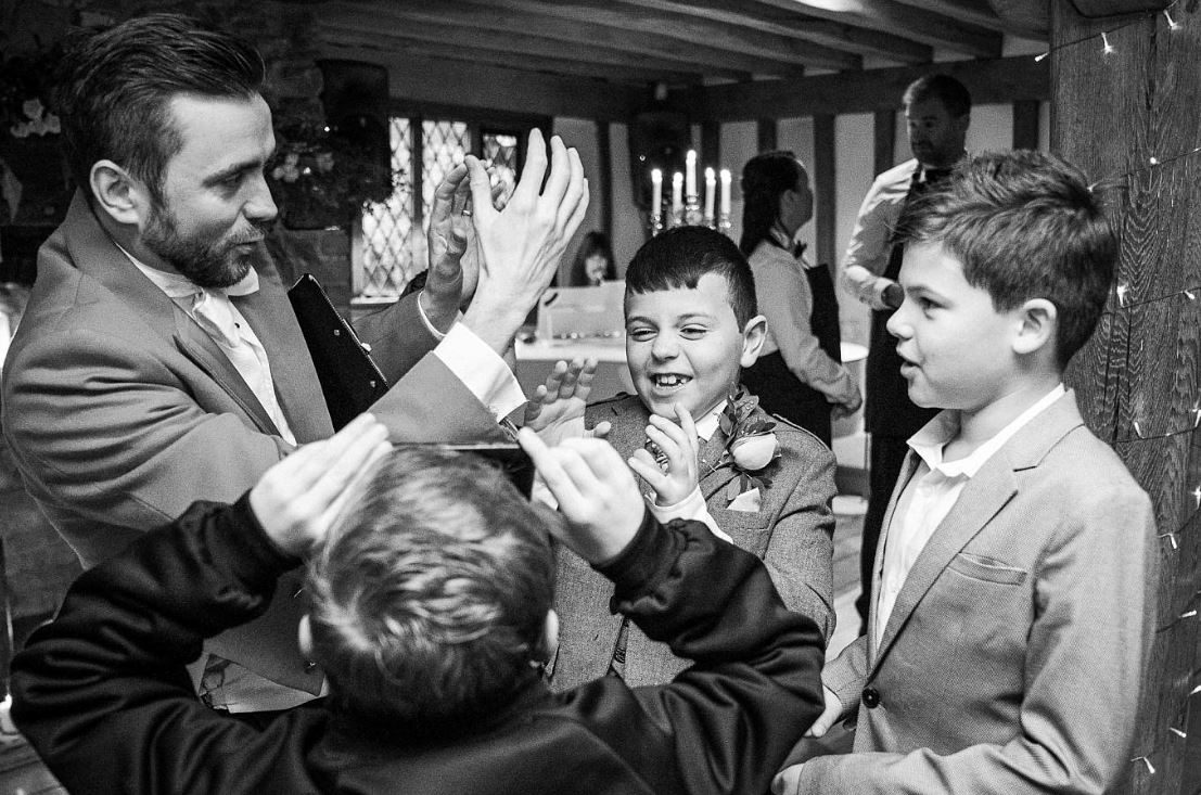 Kevin Durham: family event, playing games with kids