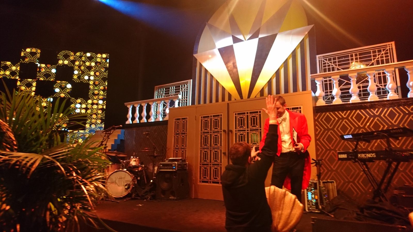 Kevin Durham at the 1920s Gatsby-themed corporate gala
