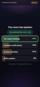 Common Ground on a guest’s phone